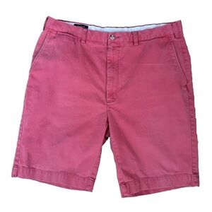 Ralph Lauren Polo Thick Cotton Golf Flat‎ Chino Shorts Red Men's 38T